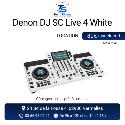 location Denon DJ SC Live 4 événement