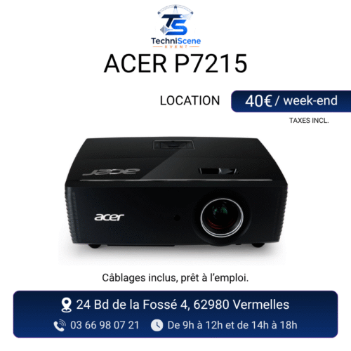 location vidéoprojecteur événement